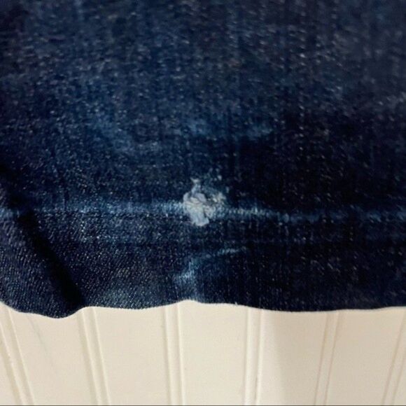 J Brand Jeans Y2K Dark Wash Straight Leg Low Rise Size 27 Cut #714 - Picture 11 of 13